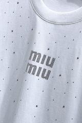 New short sleeved round neck T-shirt