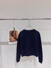 Cardigan knitted sweater