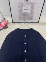 Cardigan knitted sweater
