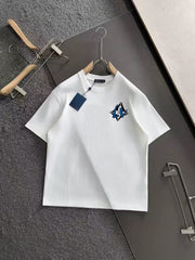 New round neck short sleeved shirt