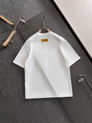 New round neck short sleeved shirt