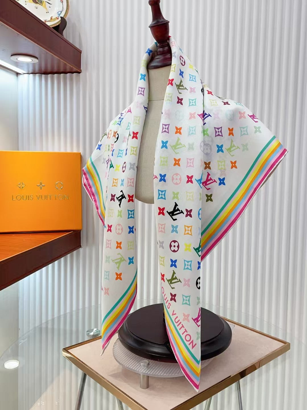 Vintage silk scarf