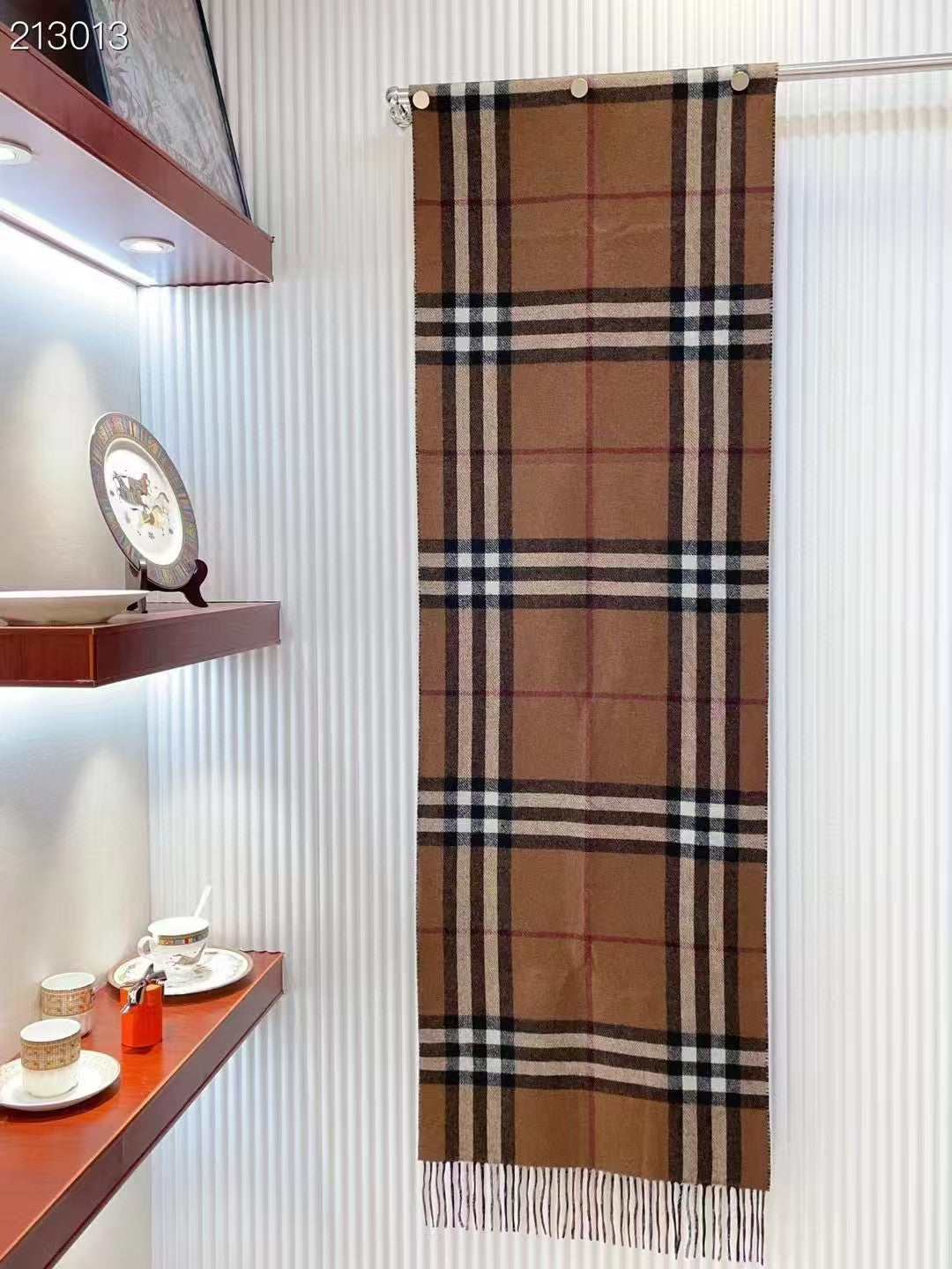 Plaid scarves