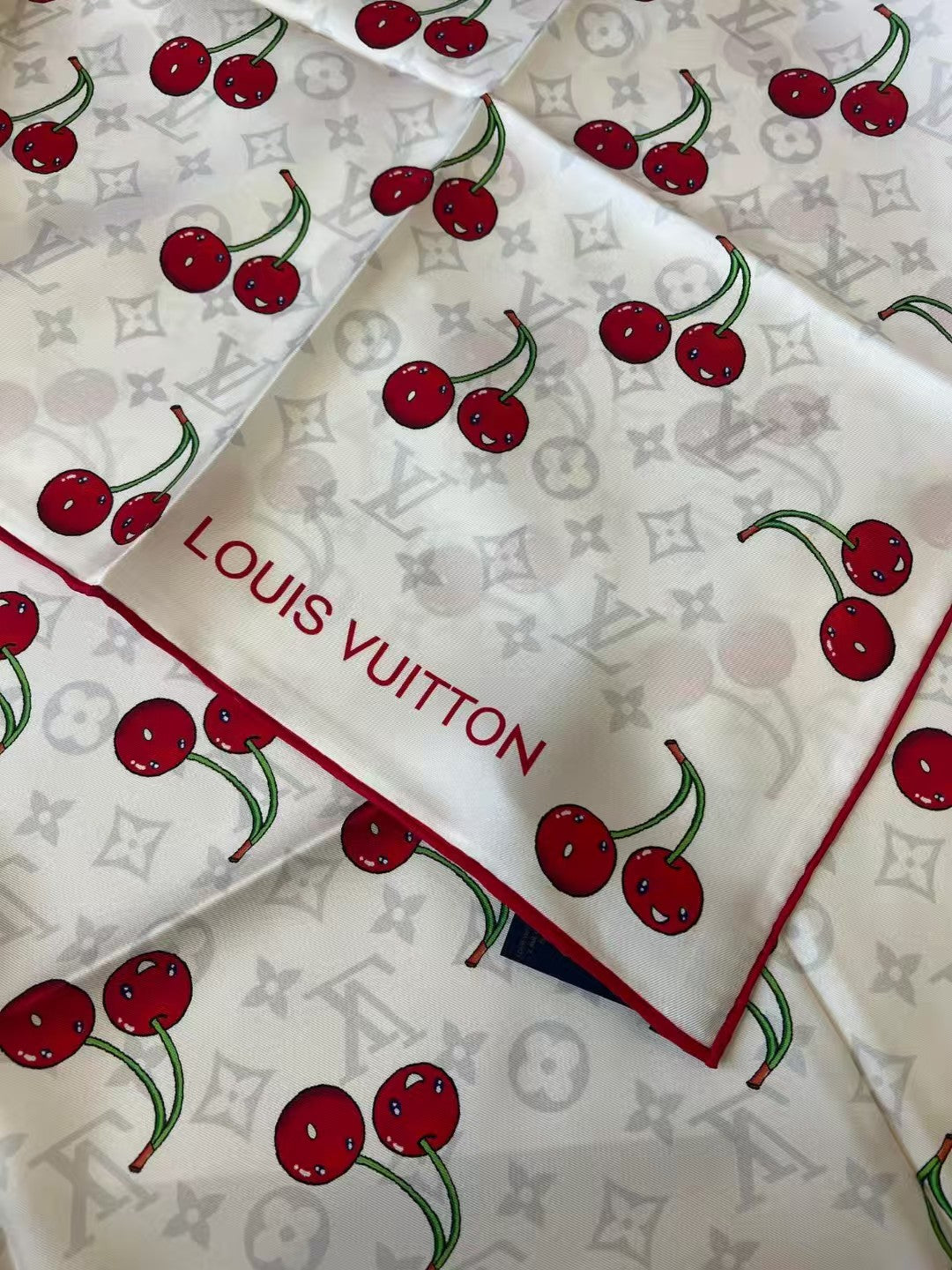 Cherry large handkerchief
