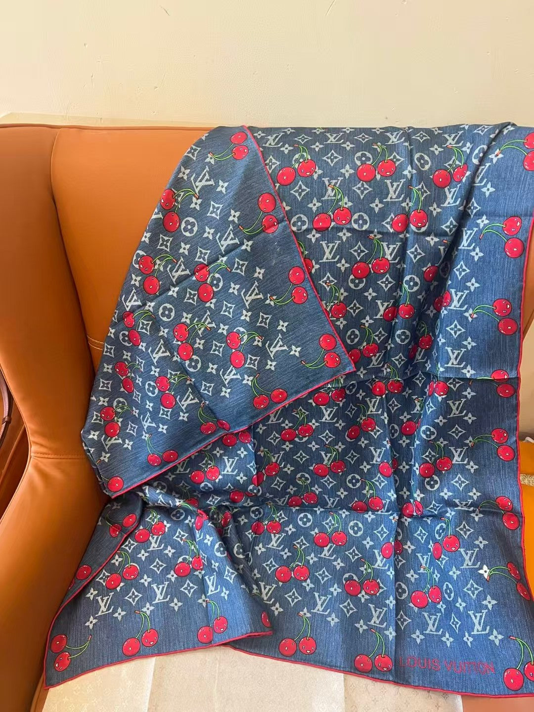 Cherry large handkerchief