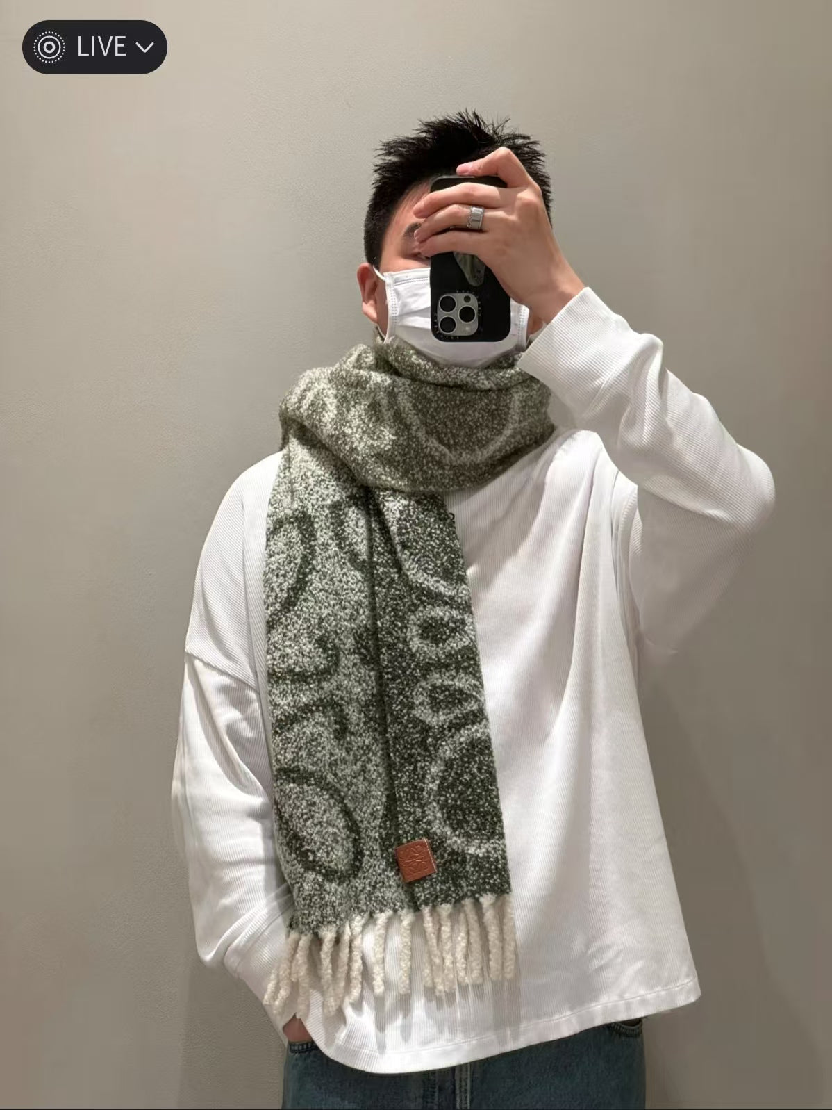 New cashmere scarf