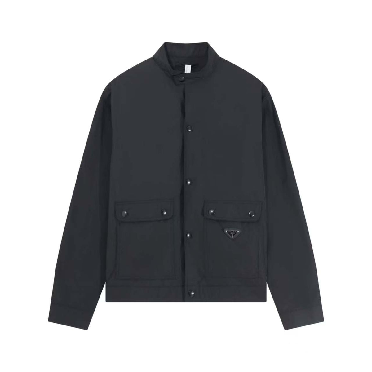 New men's standing collar baseball collar