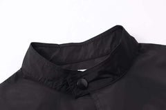 New men's standing collar baseball collar