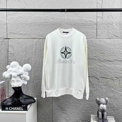 Long sleeved round neck hoodie for both men and women