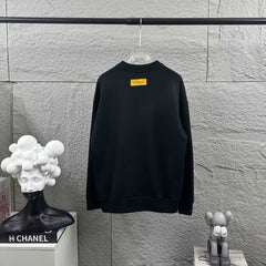 Long sleeved round neck hoodie for both men and women