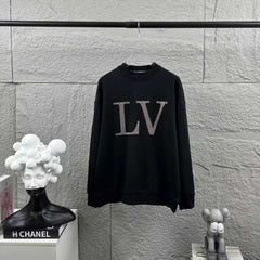 Long sleeved round neck hoodie for both men and women