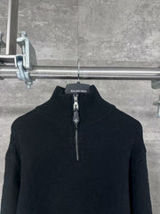 Embroidered letter zipper jacket
