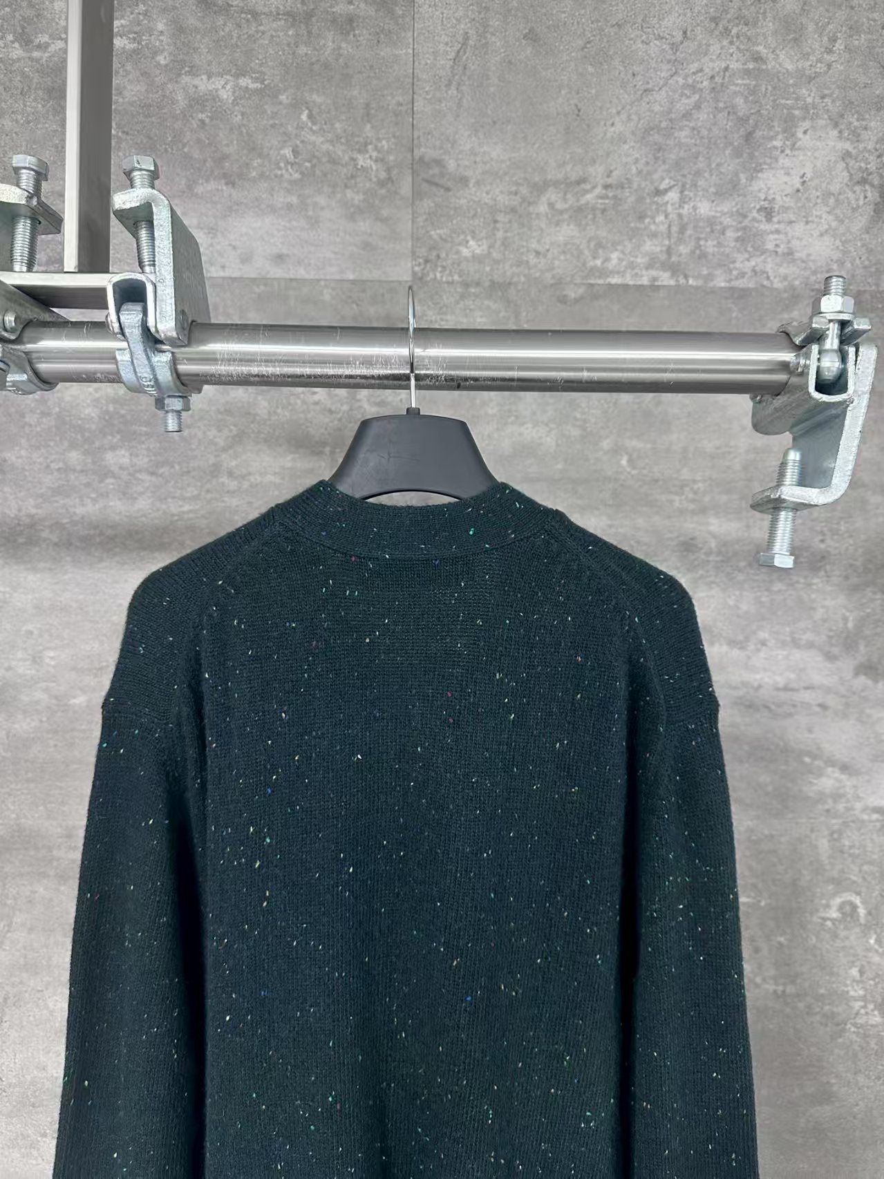 Cashmere knitted cardigan