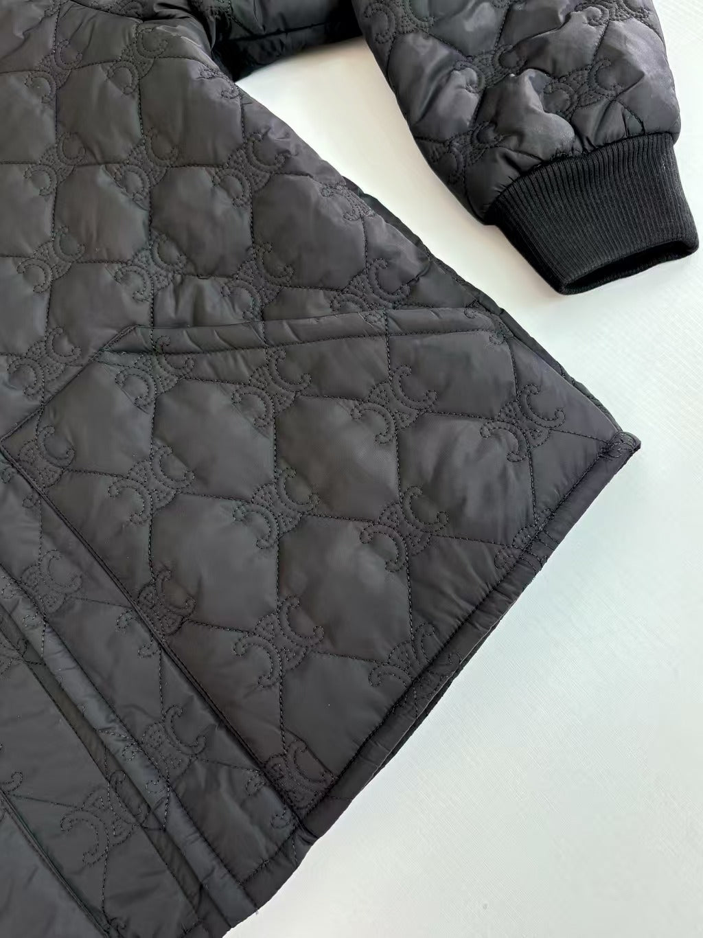 Full printed and sewn cotton jacket