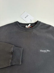 Printed round neck hoodie