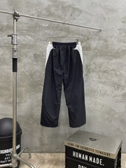 New embroidered patchwork pants