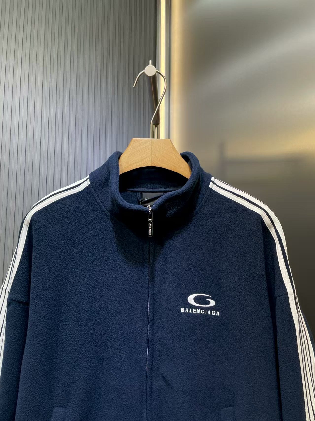 Autumn and winter stand up collar jacket