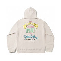 Ripped hooded sweatshirt