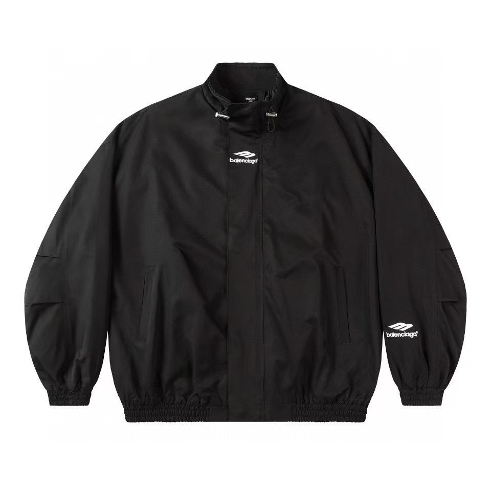 Letter windbreaker jacket