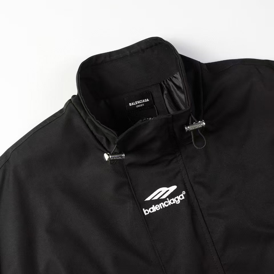 Letter windbreaker jacket