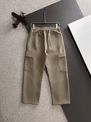 Autumn new elastic band casual pants