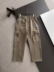 Autumn new elastic band casual pants