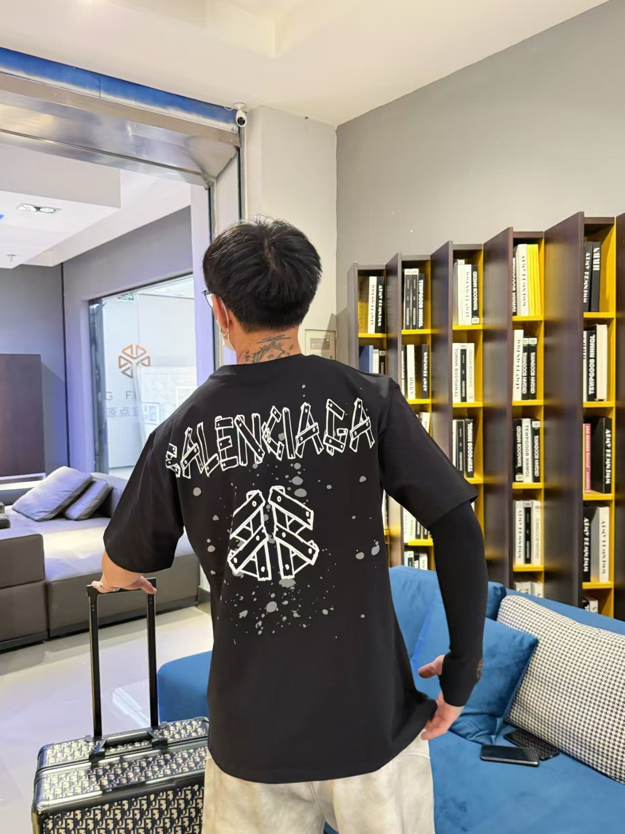 printed short sleeve