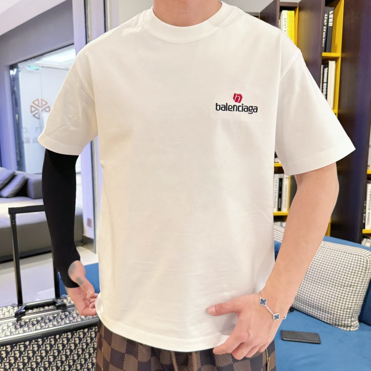 printed short sleeve