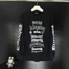 Printed long sleeved base shirt