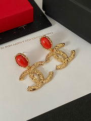 Vintage large earrings
