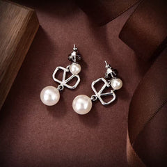Knitted earrings