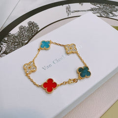 Clover colored bracelet