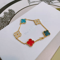 Clover colored bracelet
