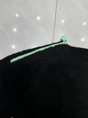 Little Bear Jacquard Tassel Sweater
