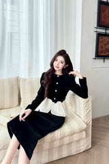 Elegant and intellectual outfit