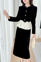 Elegant and intellectual outfit