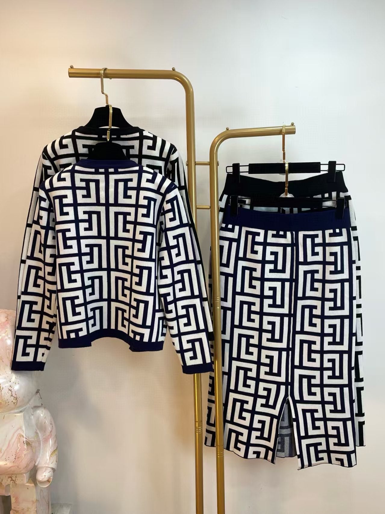 knitted set