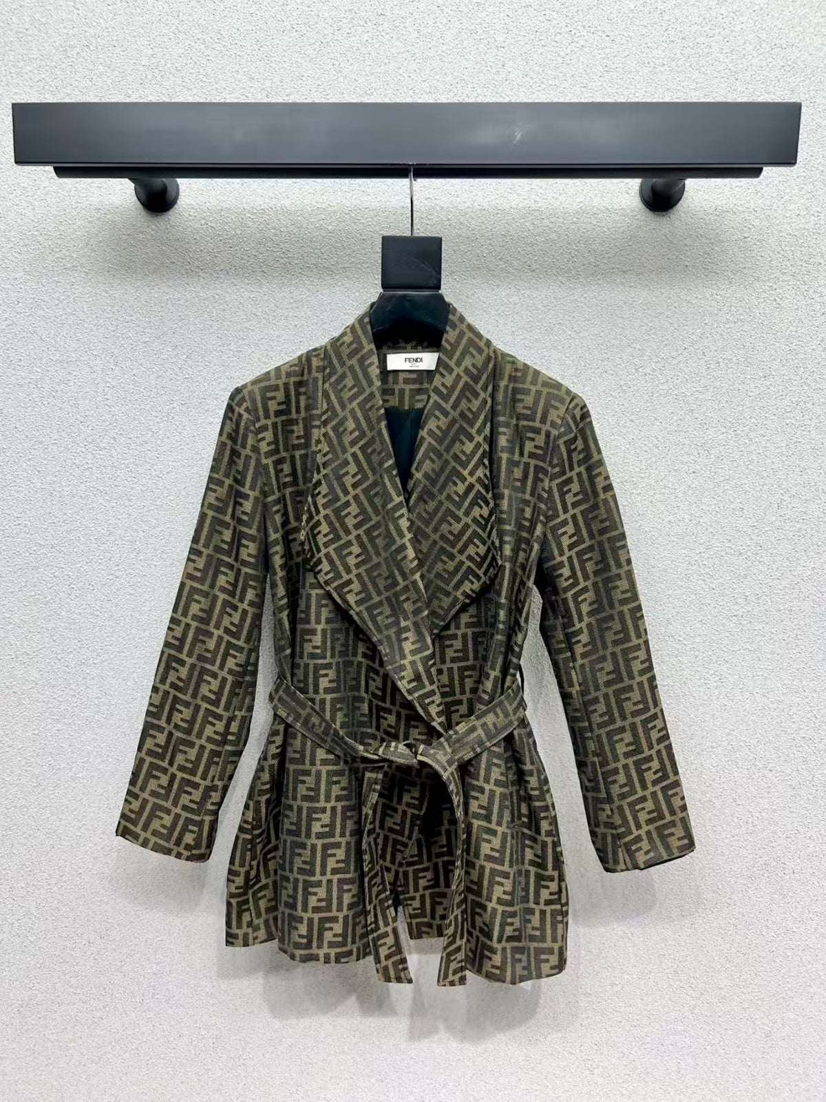 Old flower coat