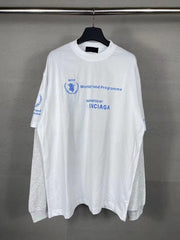 Fake two long sleeves