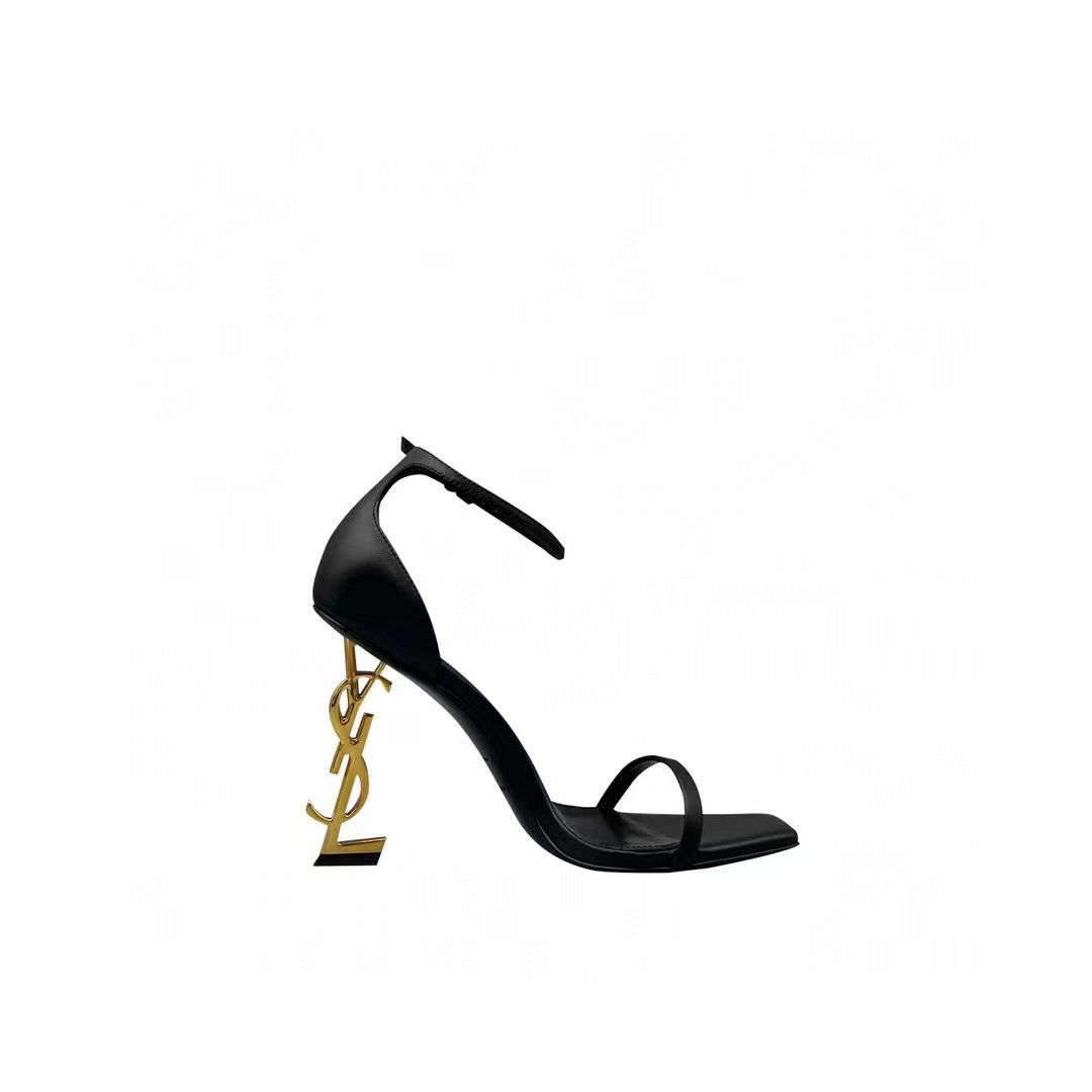 Letter high heels