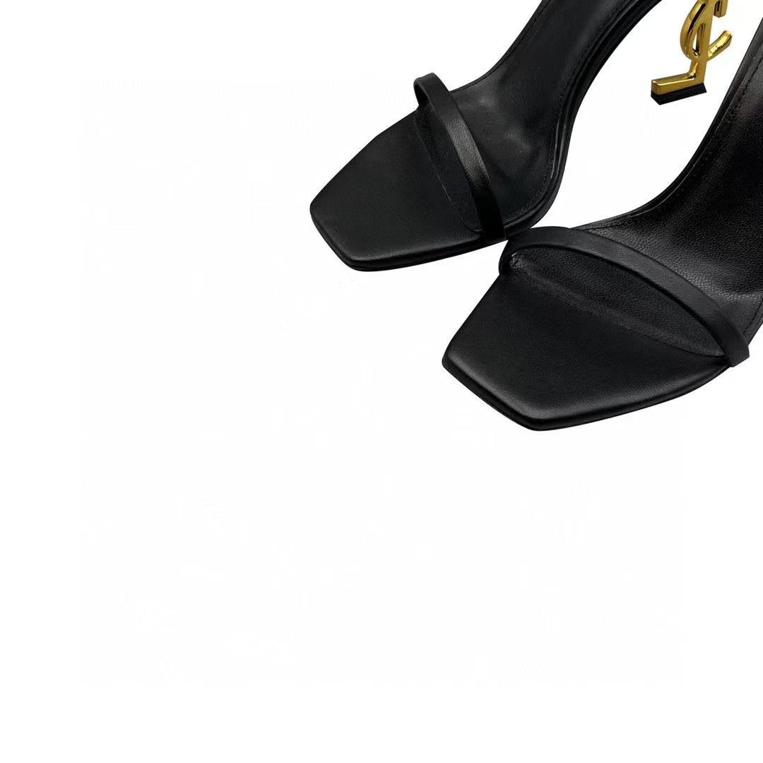 Letter high heels