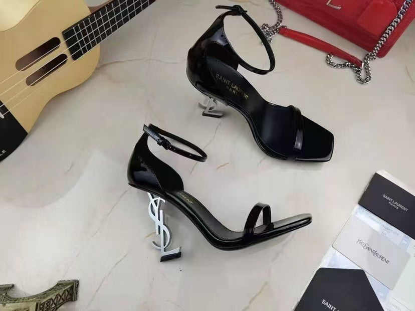 Letter high heels