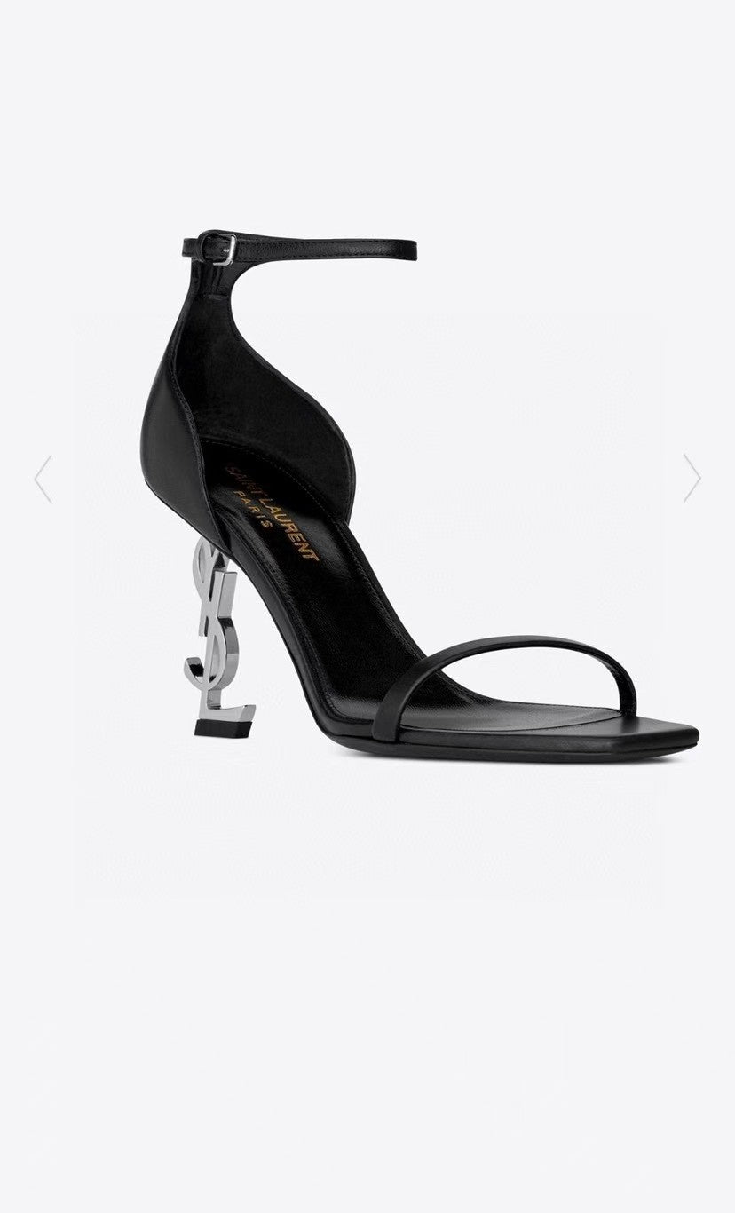 Letter high heels