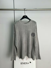 New hollowed out knitted sweater