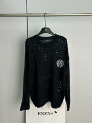 New hollowed out knitted sweater