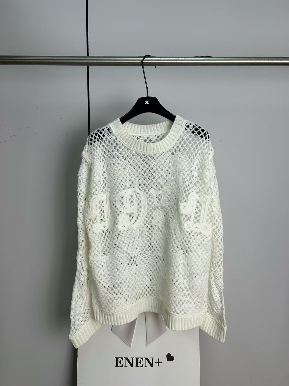 Hollow knit top
