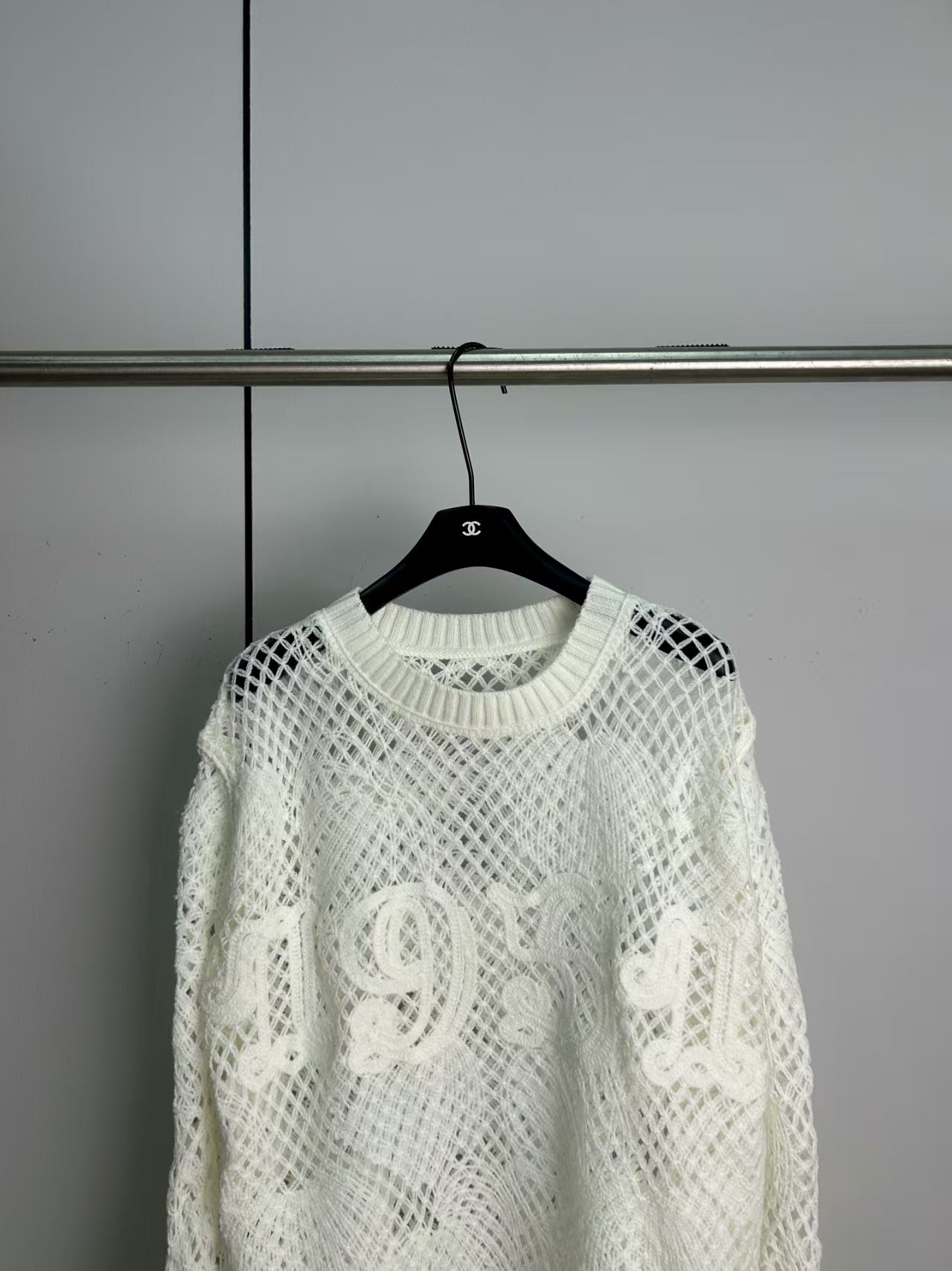 Hollow knit top