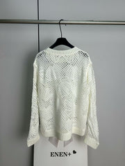 Hollow knit top