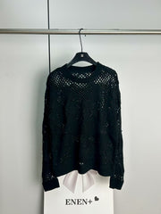 Hollow knit top