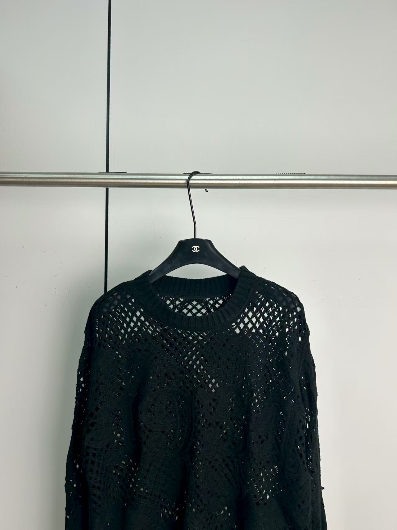 Hollow knit top